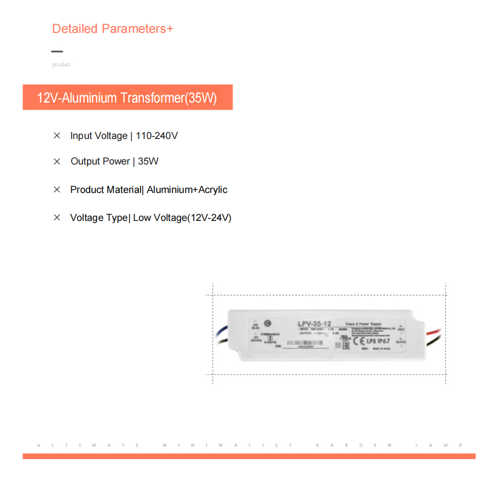 Orr Außen-Treppenleuchte/Außen-Bodeneinbaustrahler, 4 Stile - Lumpaz