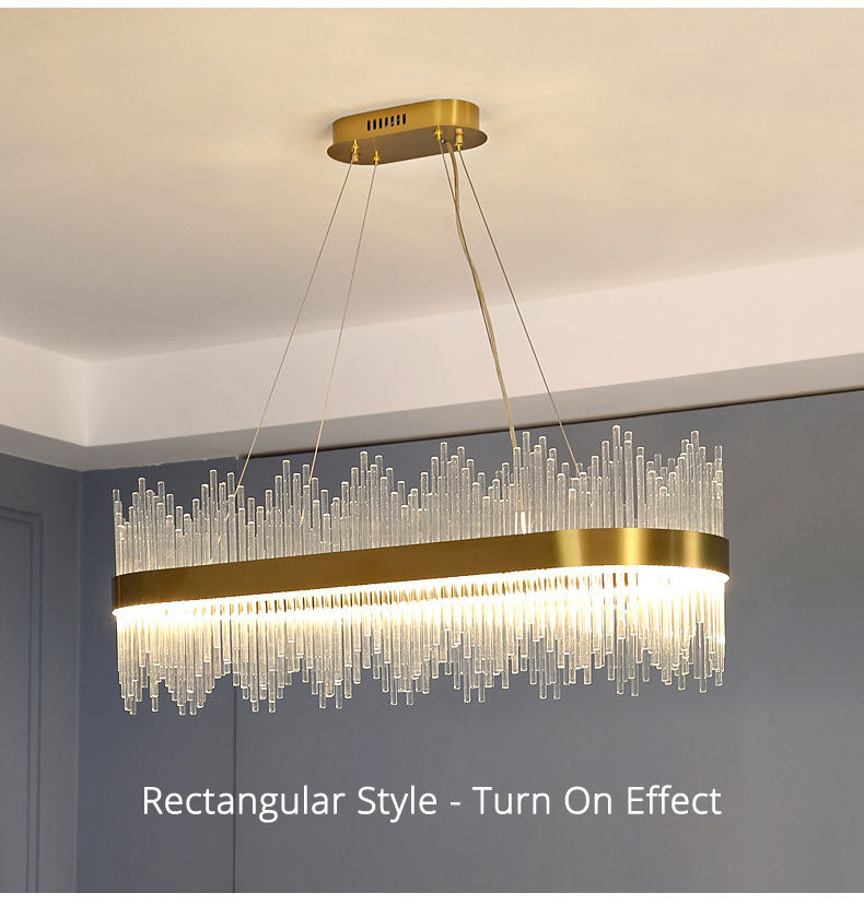 Marilyn Moderne Luxuriöse Kristall Kronleuchter, ∅50CM - Lumpaz