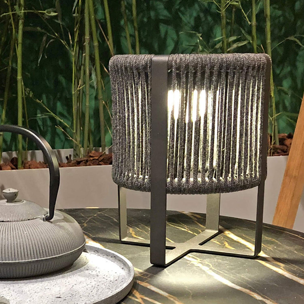 Orr Außenwandleuchte Schwarz, Solar, Höhe 26/40CM - Lumpaz