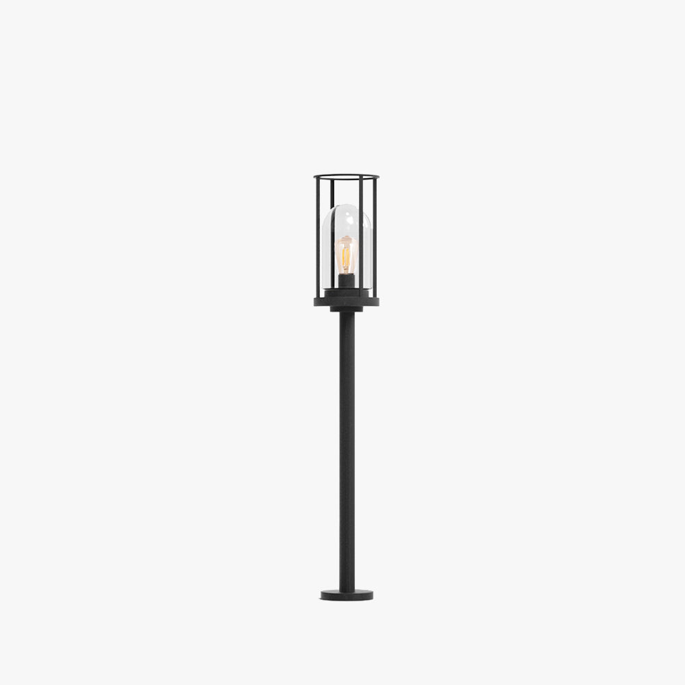 Pena Außen-Wegeleuchte Schwarz, Solar, 32/77CM Lang - Lumpaz