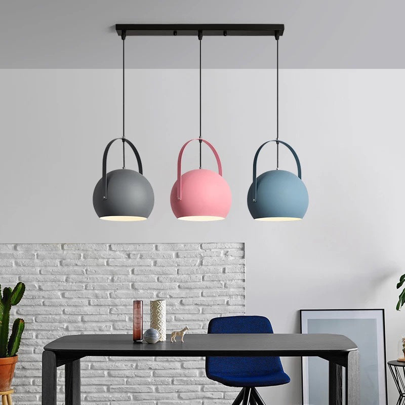 Morandi Pendelleuchte, Dunkelblau, ∅25CM - Lumpaz