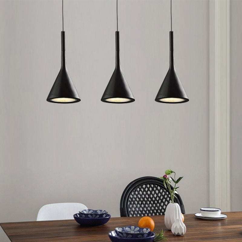 Morandi Nordische Moderne LED Pendelleuchte, Schwarz - Lumpaz