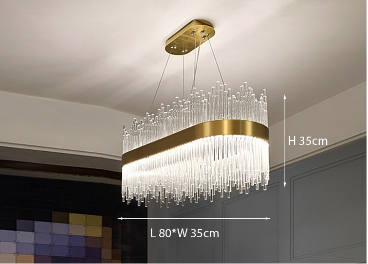 Marilyn Moderne Luxuriöse Kristall Kronleuchter, ∅50CM - Lumpaz