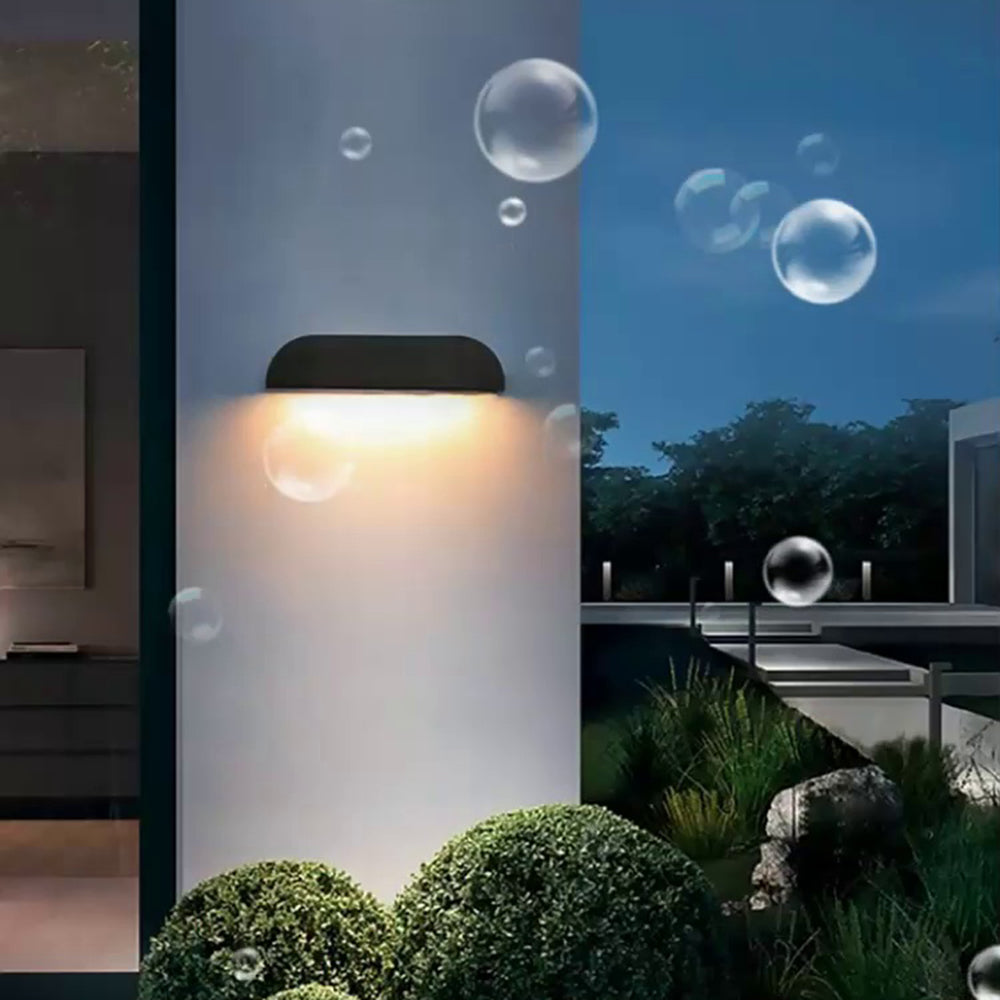 Orr Außenwandleuchte Semi-elliptisch, 2 Farben, 28/42CM Lang - Lumpaz