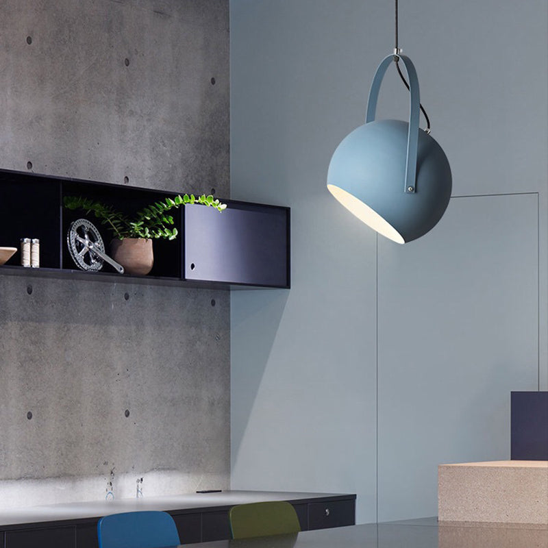 Morandi Pendelleuchte, Dunkelblau, ∅25CM - Lumpaz