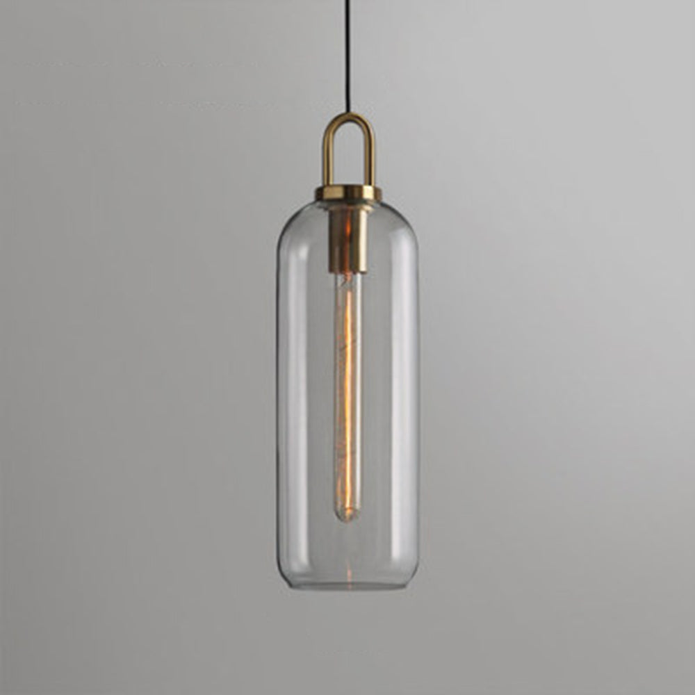 Hailie Pendelleuchte Klar /Matt Glas 2 Farbe, ∅13/15CM - Lumpaz