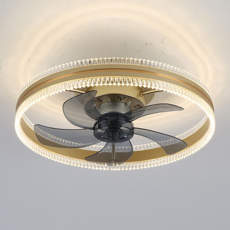 Kirsten Deckenventilator mit Beleuchtung Doppel-Licht, 4 Farben, ∅50CM - Lumpaz
