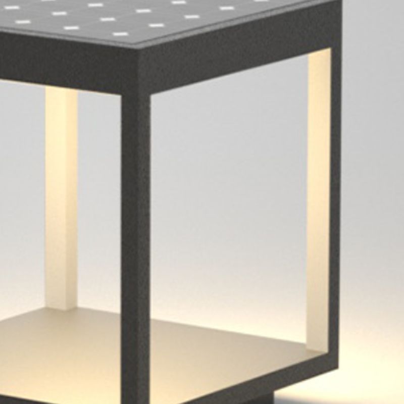 Riley Außensockelleuchte Rechteckig, Breite 28/30/41CM - Lumpaz