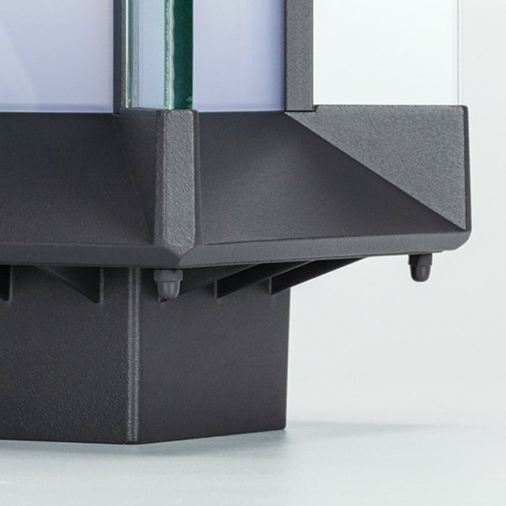 Riley Minimalistisch Außensockelleuchte Solar 2 Farben, 16CM /24CM/30CM Lang - Lumpaz