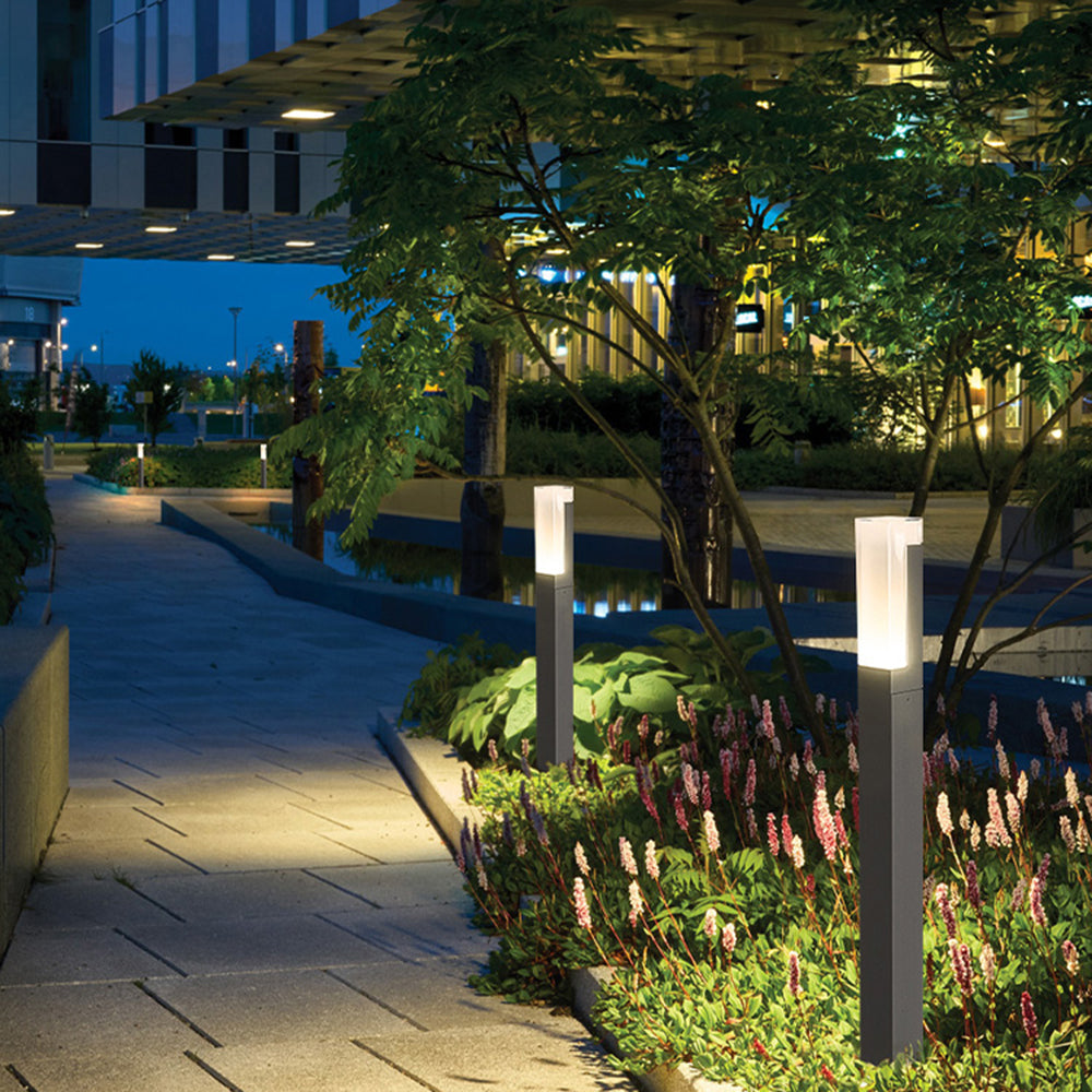 Pena Außen-Pollerleuchte Solar, 25/38/57CM Lang - Lumpaz