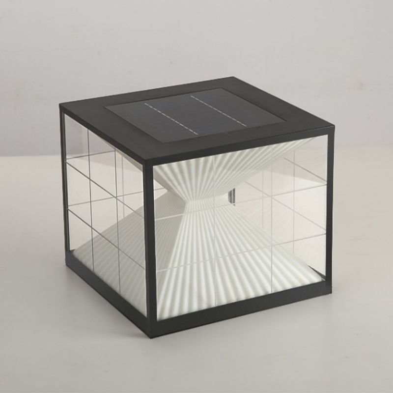 Riley Außensockelleuchte Pyramide, Solar, 20/30/40CM Lang - Lumpaz