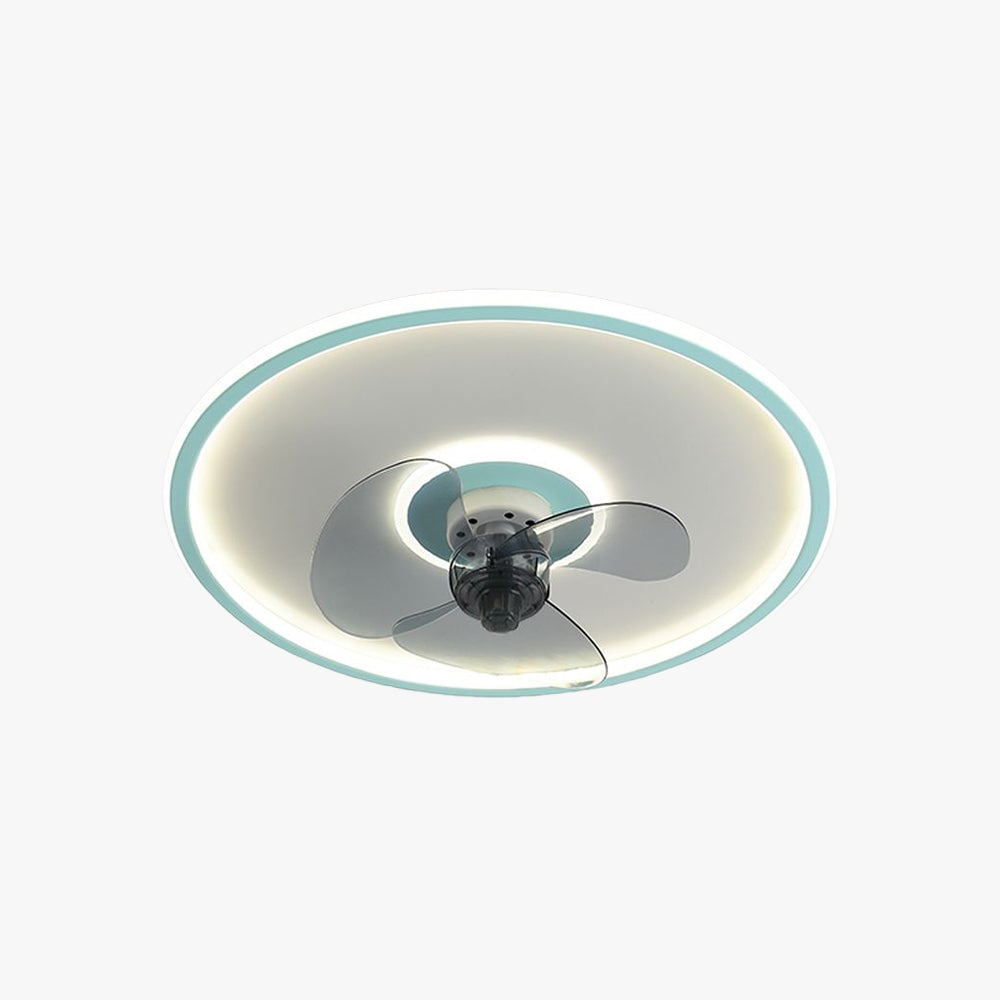 Morandi Deckenventilator mit Beleuchtung, 5 Farben, ∅40/50CM - Lumpaz