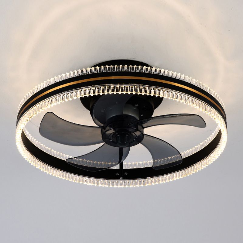 Kirsten Deckenventilator mit Beleuchtung Doppel-Licht, 4 Farben, ∅50CM - Lumpaz