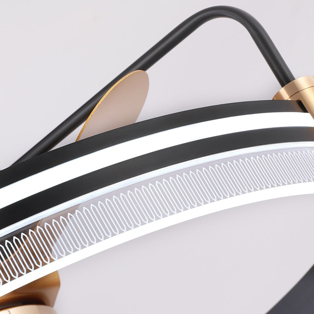Kelley Deckenventilator mit Beleuchtung Aluminium & Metall, ∅60cm - Lumpaz