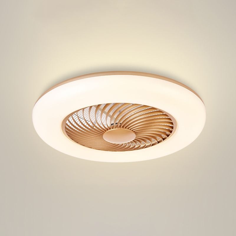Edge Deckenventilator mit Beleuchtung, 4 Farben, ∅55CM - Lumpaz