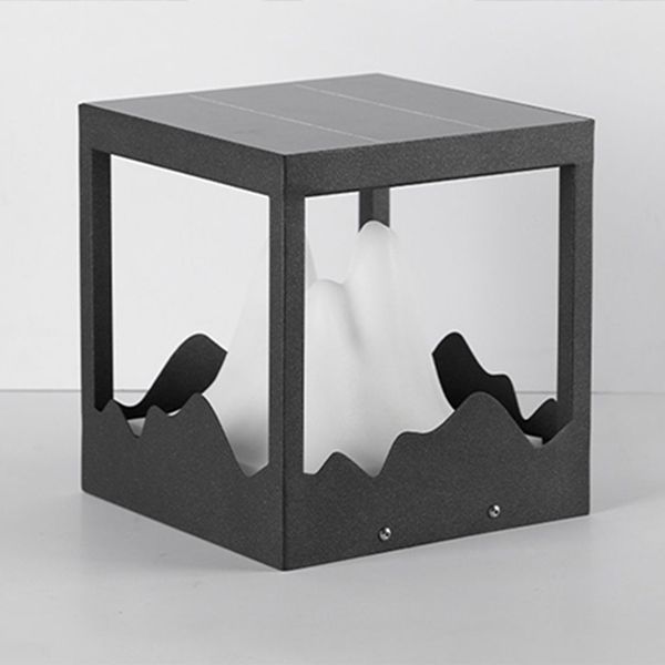 Riley Außensockelleuchte Solar, Gebirge, 23/30/41/51CM Lang - Lumpaz