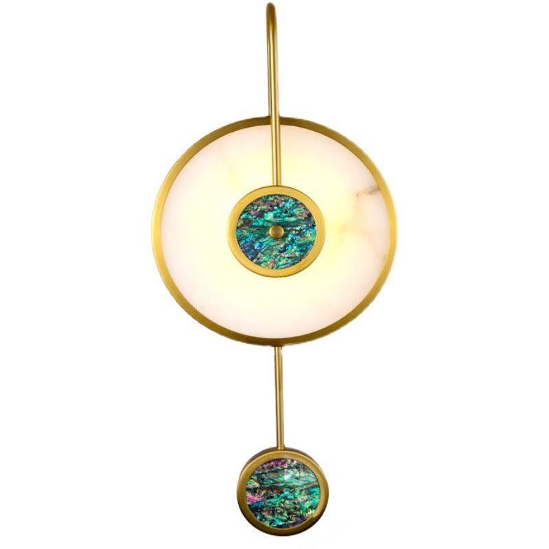 Alessio Modern Wandleuchte Acryl & Metall für Schlafzimmer - Lumpaz