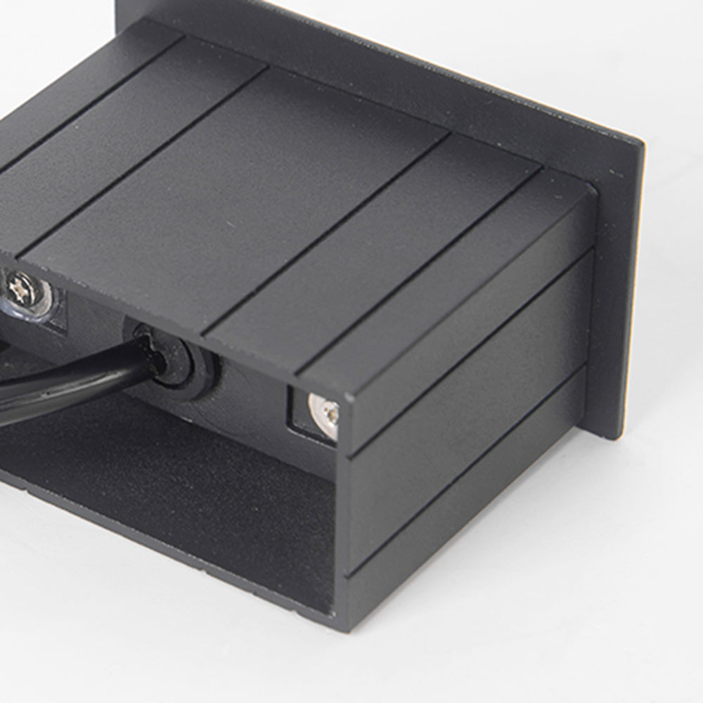 Orr Außen-Treppenleuchte Schwarz, 9/13CM Lang - Lumpaz