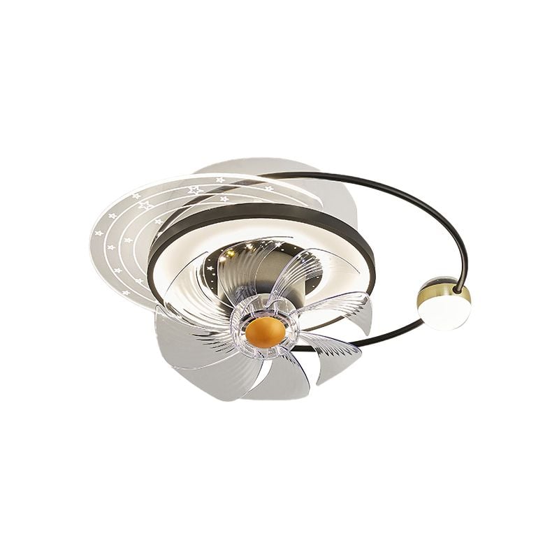 Madina Deckenventilator mit Beleuchtung, 3 Stile, ∅55/60CM - Lumpaz
