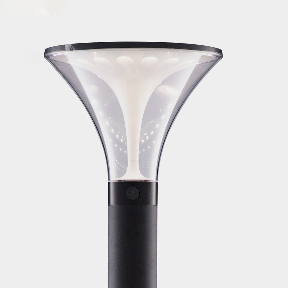 Pena Außen-Pollerleuchte Schwarz, 85CM Lang - Lumpaz