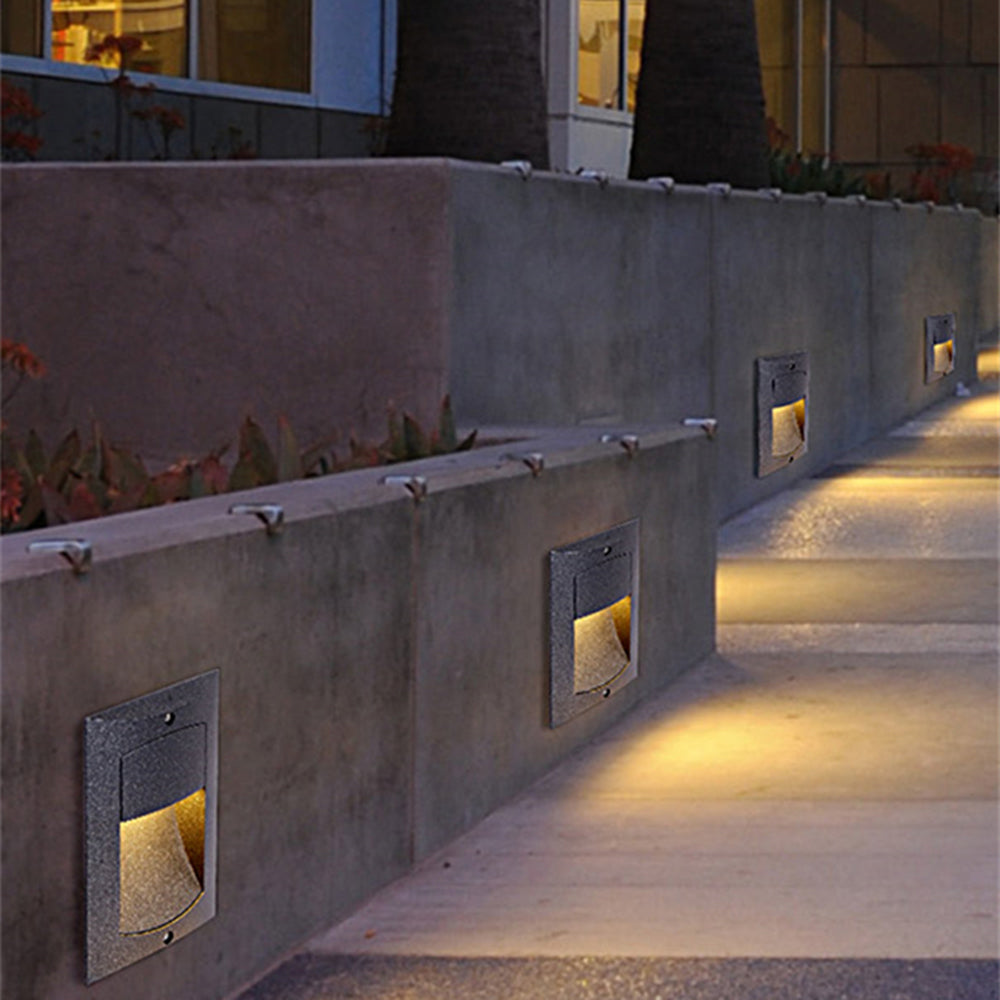 Orr Rechteck Außen-Treppenleuchte, 17CM Lang - Lumpaz