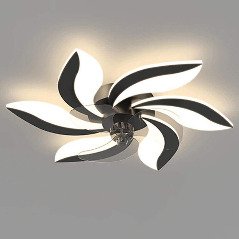 Hana Deckenventilator mit Beleuchtung, 3 Farben, ∅65/69/79CM - Lumpaz