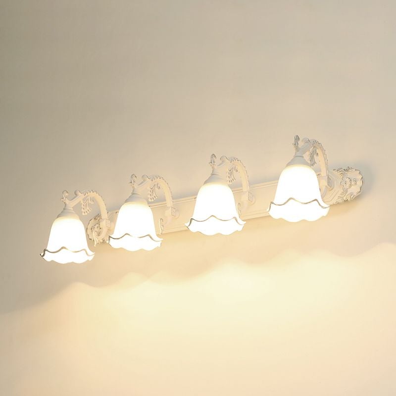 Félicie Französisch Klassisch Spiegelfront Wandleuchte, 4 Farben, 2/3/4-flammig - Lumpaz