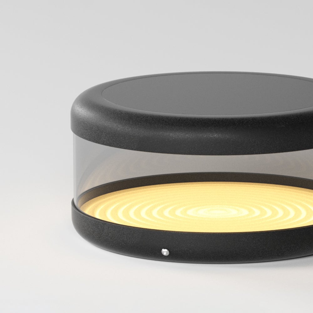 Riley Außensockelleuchte, Solar, ∅25/30/40CM - Lumpaz