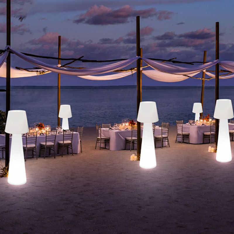 Pena Außen-Pollerleuchte Pilz Wiederaufladbar, ∅30/37CM - Lumpaz