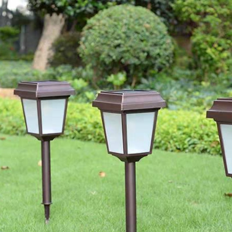Pena Außen-Wegeleuchte Trapez Solarenergie, 42CM lang - Lumpaz