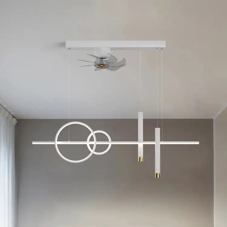 Madina Deckenventilator mit Beleuchtung 6 Stile, ∅100CM - Lumpaz