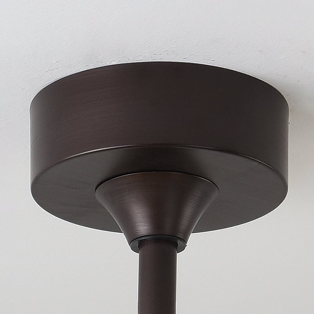 Lacey Deckenventilator mit Beleuchtung Kaffee, ∅60CM - Lumpaz