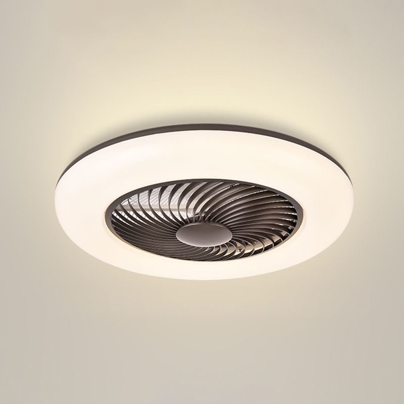 Edge Deckenventilator mit Beleuchtung, 4 Farben, ∅55CM - Lumpaz