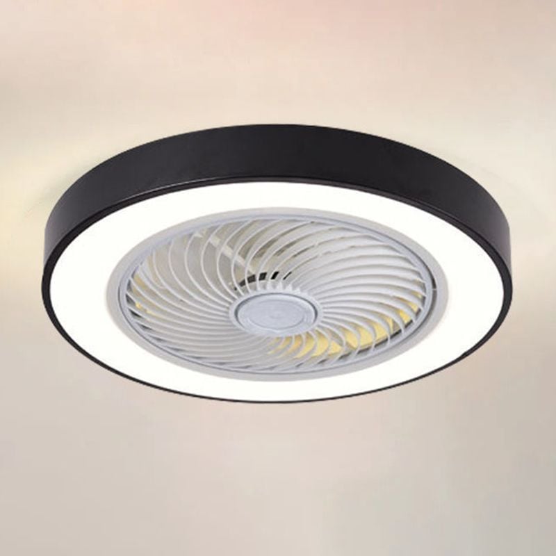 Morandi Deckenventilator mit Beleuchtung Klare Blätter, 6 Farben, ∅51CM - Lumpaz