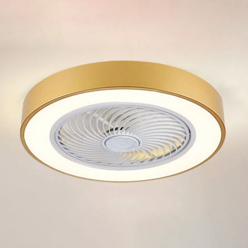 Morandi Deckenventilator mit Beleuchtung Klare Blätter, 6 Farben, ∅51CM - Lumpaz
