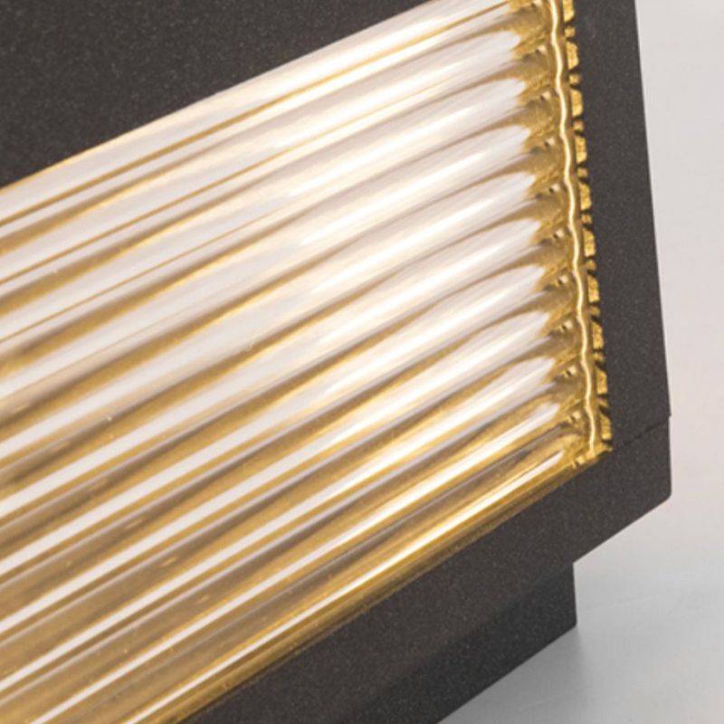 Riley Außensockelleuchte Metall, Quader, Breite 25/31/41CM - Lumpaz