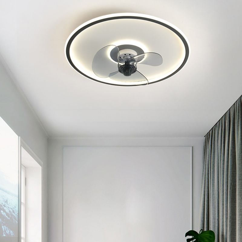 Morandi Deckenventilator mit Beleuchtung, 5 Farben, ∅40/50CM - Lumpaz