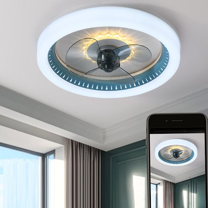 Morandi Deckenventilator mit Beleuchtung, 5 Farben, ∅50CM - Lumpaz