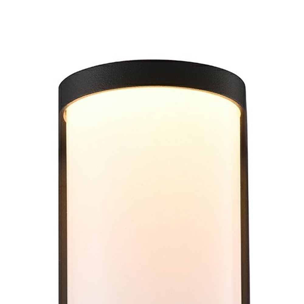 Orr Modern Außenwandleuchte Schwarz & Weiß, 20CM Lang - Lumpaz