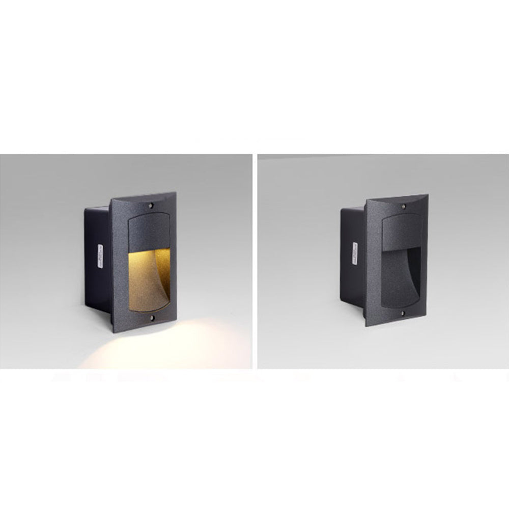 Orr Rechteck Außen-Treppenleuchte, 17CM Lang - Lumpaz