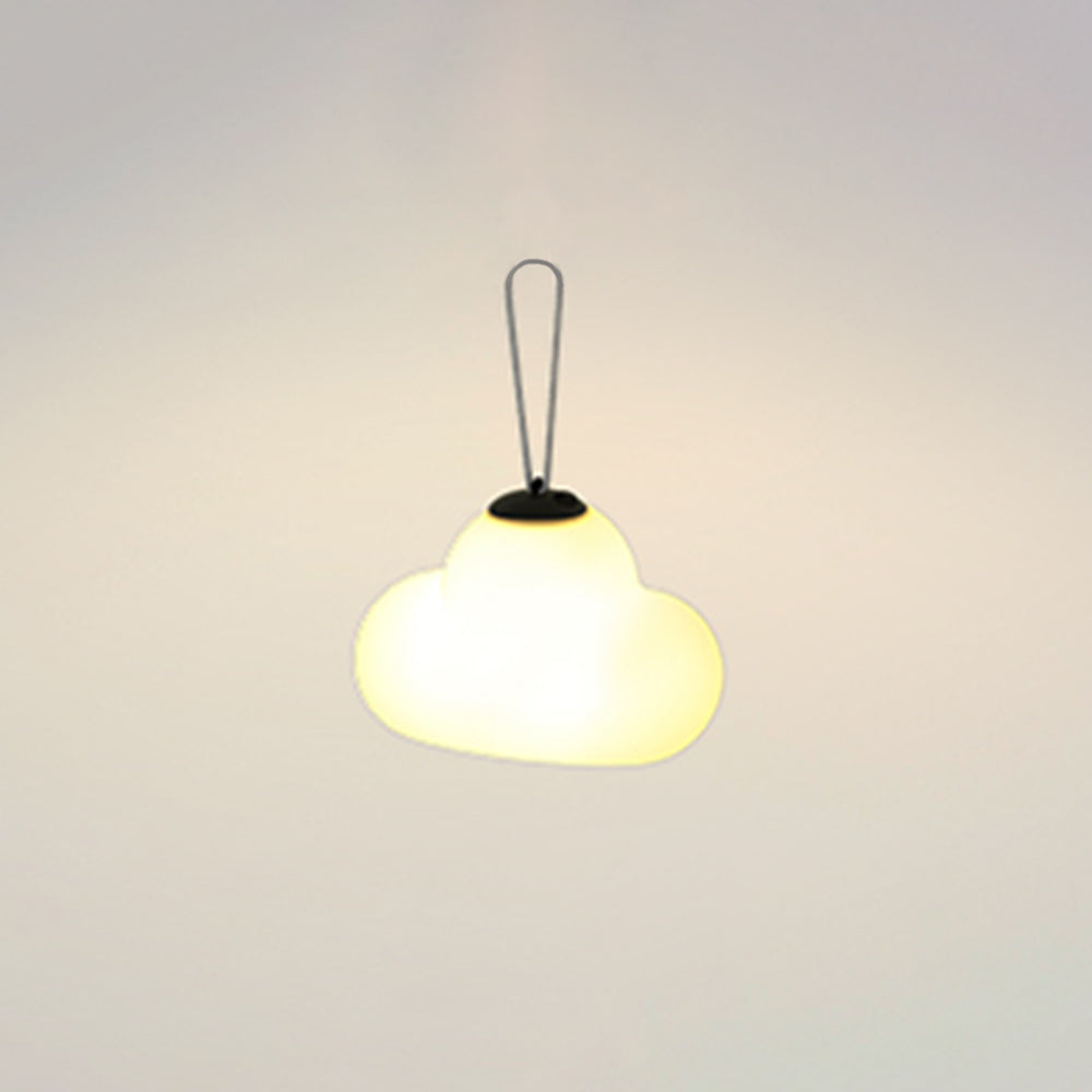 Minori Außenpendelleuchte Wolke, Wiederaufladbar, 2 Stile - Lumpaz