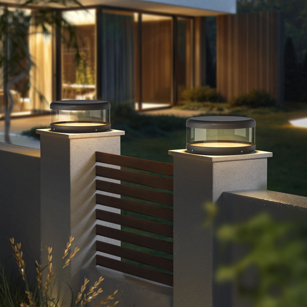 Riley Außensockelleuchte, Solar, ∅25/30/40CM - Lumpaz