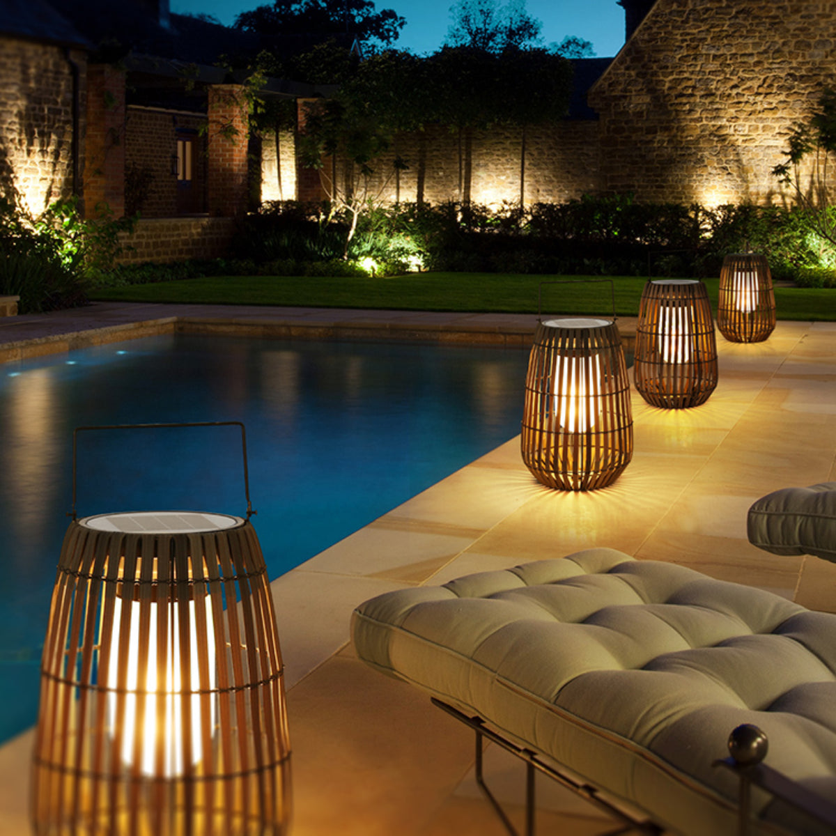 Orr Solar Außenleuchte, 2 Stile, 22/30/35CM Lang - Lumpaz