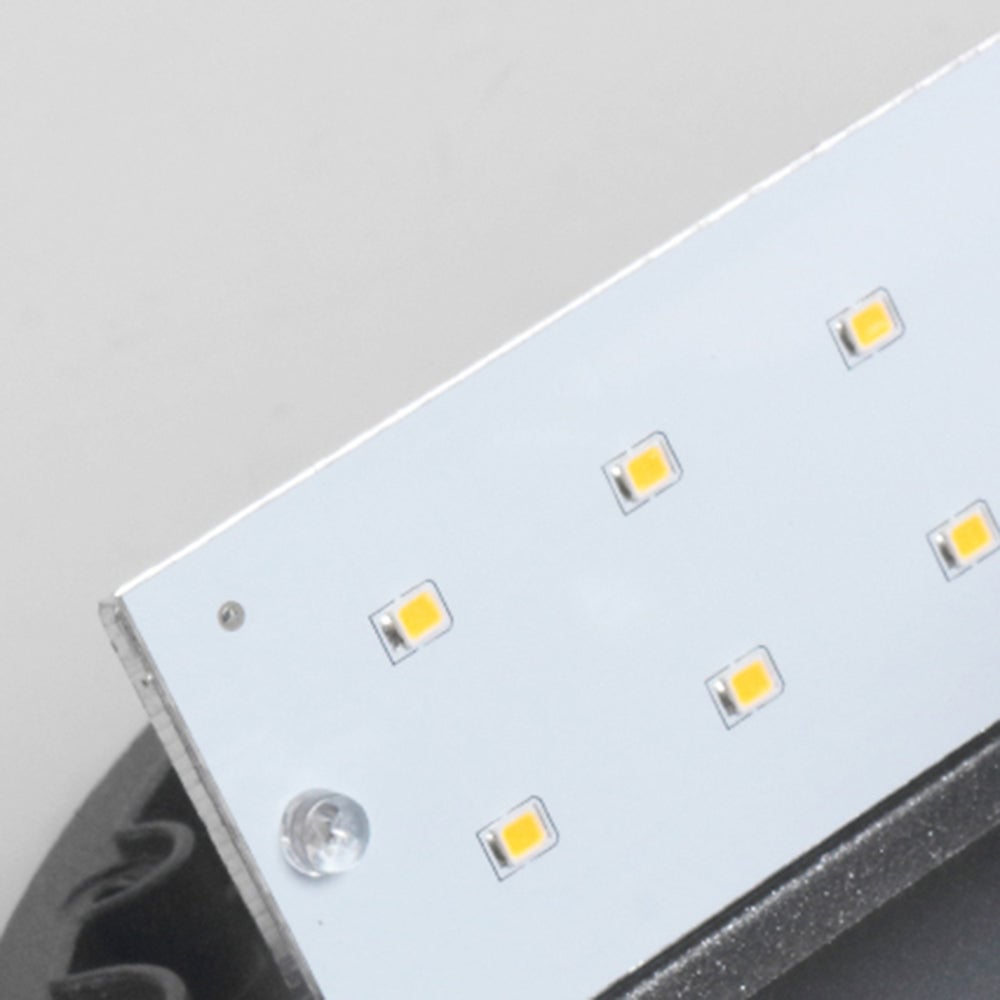 Orr Quadrat & Kreis Außen-Treppenleuchte, ∅ 20/23CM - Lumpaz