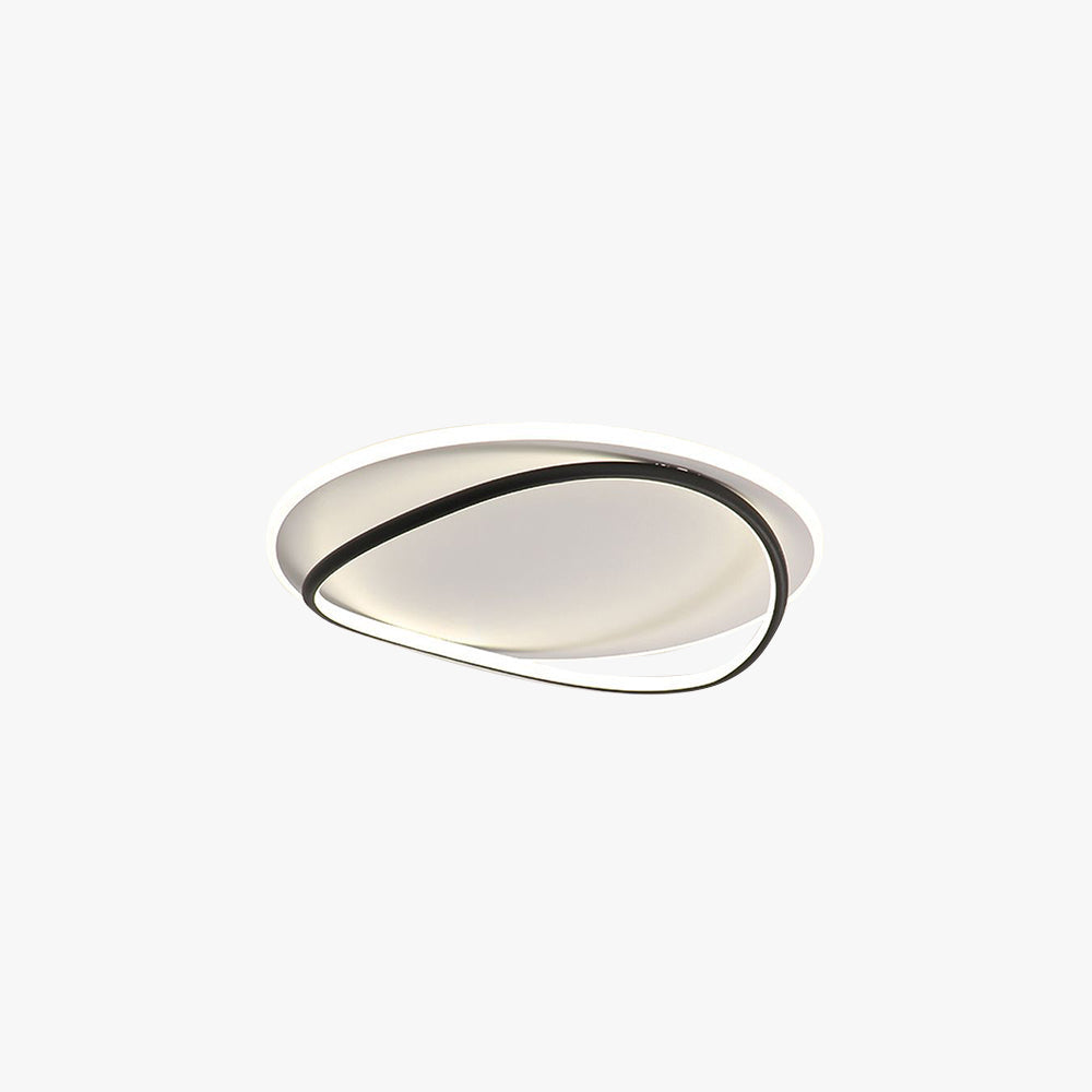 Quinn Deckenleuchte,Duo-Ring, 2 Farben, ∅41CM/50CM - Lumpaz