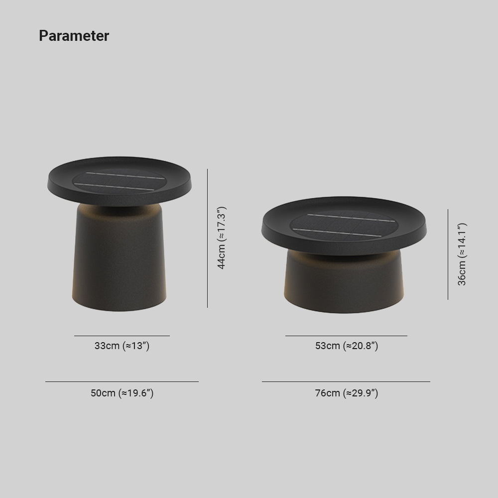 Pena Außenstehlampe Wiederaufladbar/Solar, 36/44CM Lang - Lumpaz