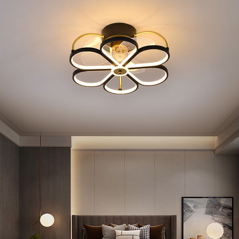 Hana Deckenventilator mit Beleuchtung, 3 Stile, ∅50CM - Lumpaz