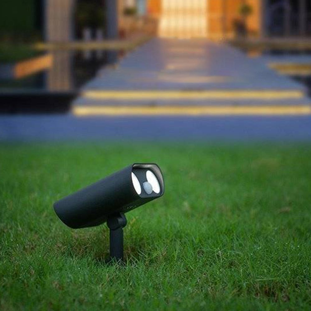 Orr Außenstrahler Schwarz, 2 Stile, 11CM Lang - Lumpaz