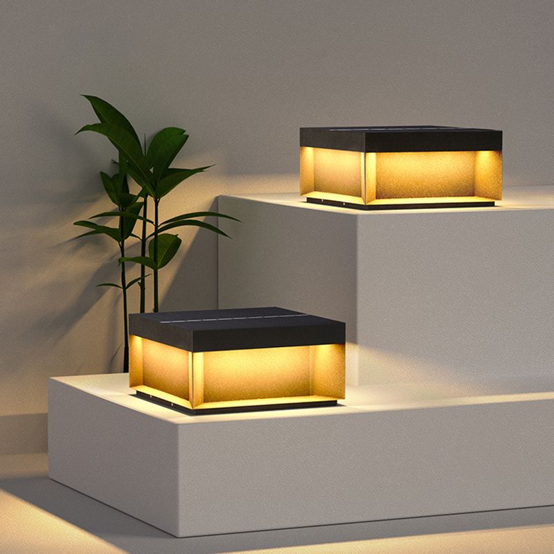 Riley Außensockelleuchte Quadrat, 40/50/60CM lang - Lumpaz