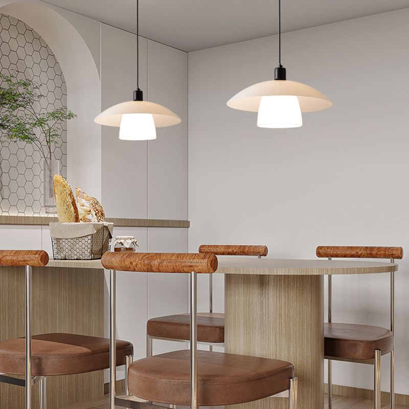 Carins Pendelleuchte Weiß, ∅30CM/40CM - Lumpaz